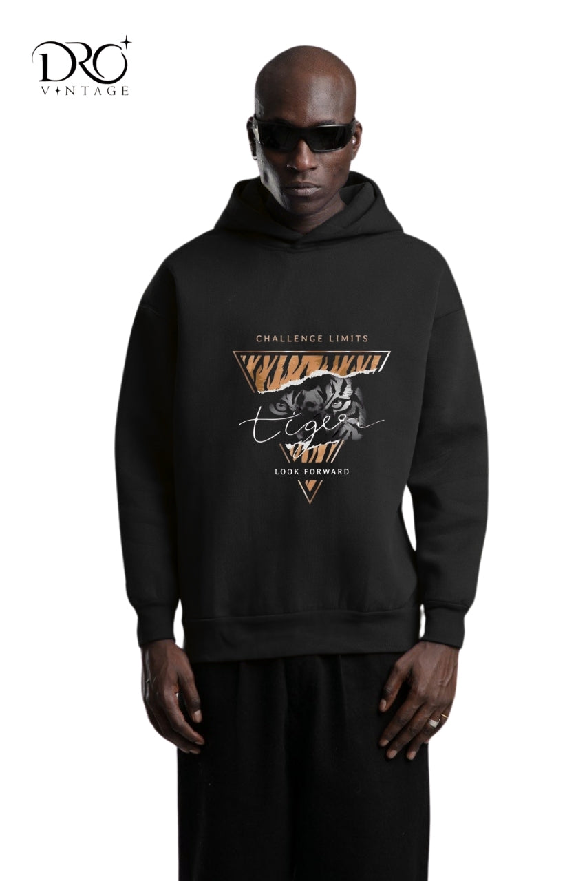 Dro Vintage Challenge Limits Tiger Hoodie
